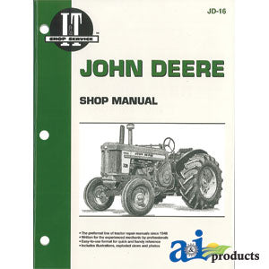 John Deere Shop Manual 520, 530, 620, 630, 720, 730 (SMJD16)