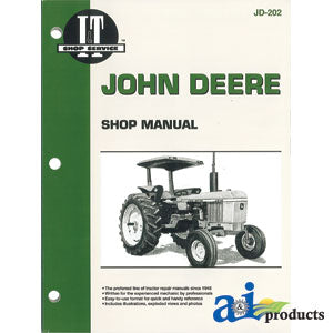John Deere Shop Manual 2040, 2240, 2440, 4040, 4240, 4440 (SMJD202)