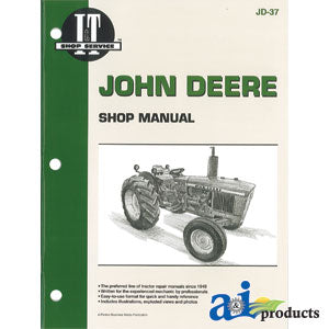 John Deere Shop Manual 020, 1520, 1530, 2020, 2030 (SMJD37)