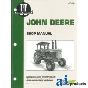 John Deere Shop Manual 4030, 4230, 4430, 4630 (SMJD50)