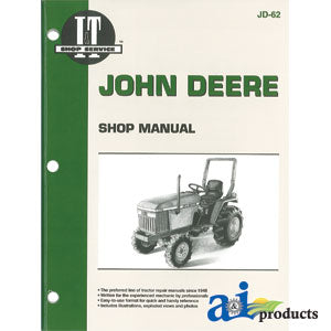 John Deere Shop Manual 655, 770, 870, 970, 1070 (SMJD62)