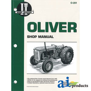 Oliver & Cockshutt Shop Manual	77, 770, 88, 880, 950, 99, 990, 995 (SMO201)