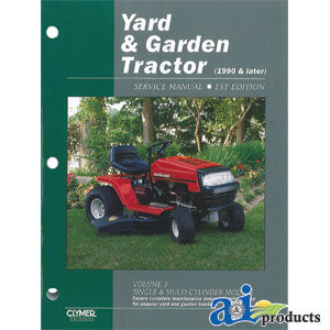 Yard & Garden Tractor Service Manual, Volume 3	1990 & Later (SMYGT31)