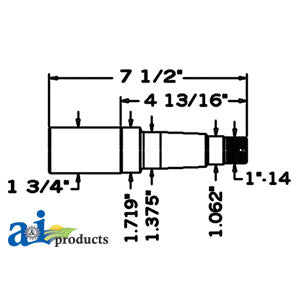 Weld on Wheel SPindle Hub0305 (SP1750)