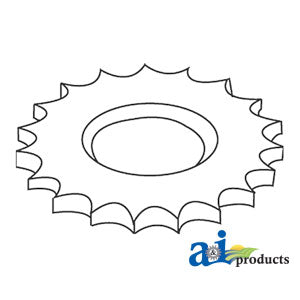 9.501" 38 Teeth Sprocket 3016-0254 (60X38)