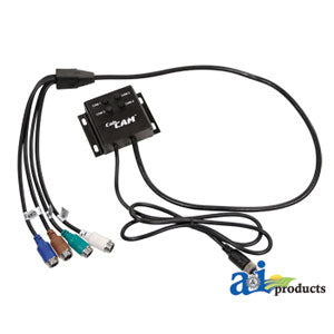 CabCAM Switchbox, Adds 4 Wired Cameras To 1 Camera Port 9-32 Volt (SW932)