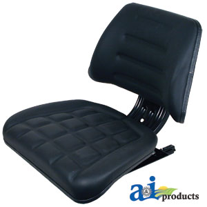 Black non Suspension type Tractor Seat (T122BL)