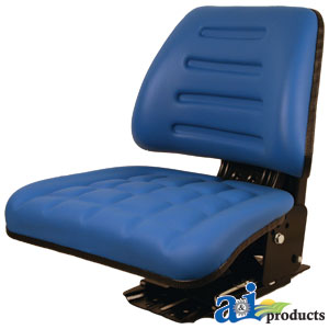 Blue Seat with Trapezoid Backrest for Ford (T222BU)