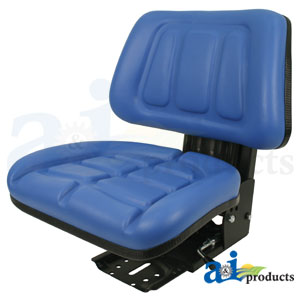 Blue Seat with Trapezoid Backrest for Deutz Tractors (T333BU)