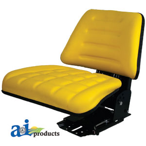 Yellow Flip Style Seat for John Deere Tractors (TF222YL)