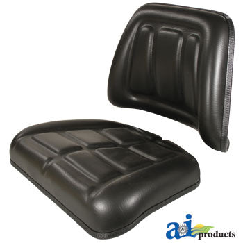 Black Seat Cushion Kit for Massey Ferguson 1907116M1 (TKBL)