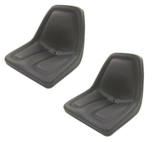 Set of 2 Black Seats for John Deere Gator (TM333BL)