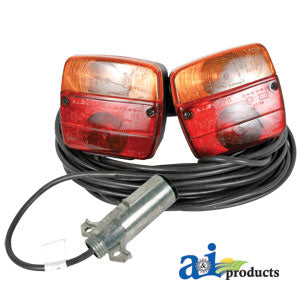 Trailer Magnetic Light Kit w/ Case, 39', 7 Pin Plug (VLC2120)