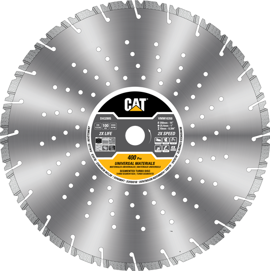 Caterpillar® 400 Segmented Rim Diamond Blade, 16" (DA32806U)