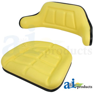 Yellow Wrap Around Seat Cushion Set for Ford (W103YL)