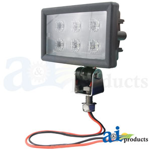 Work Lamp, LED; Rectangle, Flood 3" X 5" (WL063)