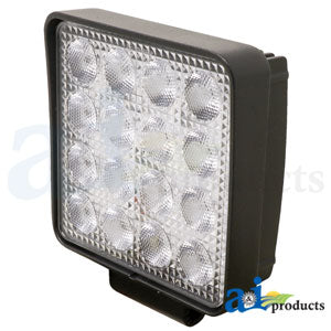 Work Lamp, E-Series LED, Flood, Square	 (WL15E)