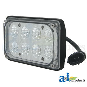 Replacement LED light for the LH or RH rear work/reverse light on Bobcat Skid Steers (WL353)