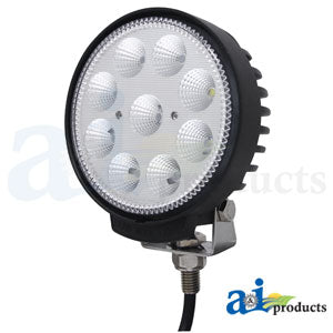 Work Lamp, LED, Flood, Round (WL462)
