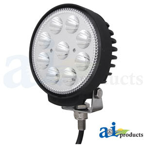 Work Lamp, LED, Trapezoid, Round (WL472)