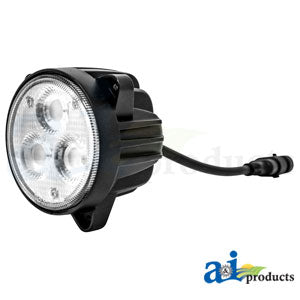 Work Lamp, LED, Flood, Round	 (WL5676)
