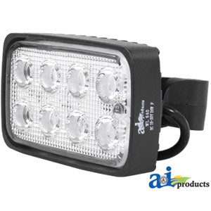 Work Lamp, LED; Rectangle, Flood, Side Mount (WL640)