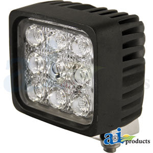 Work Lamp, LED, Square, Combination Flood / Trapezoid Light Pattern	 (WL895)