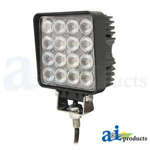 Work Lamp, LED, Flood, Square	 (WL461)