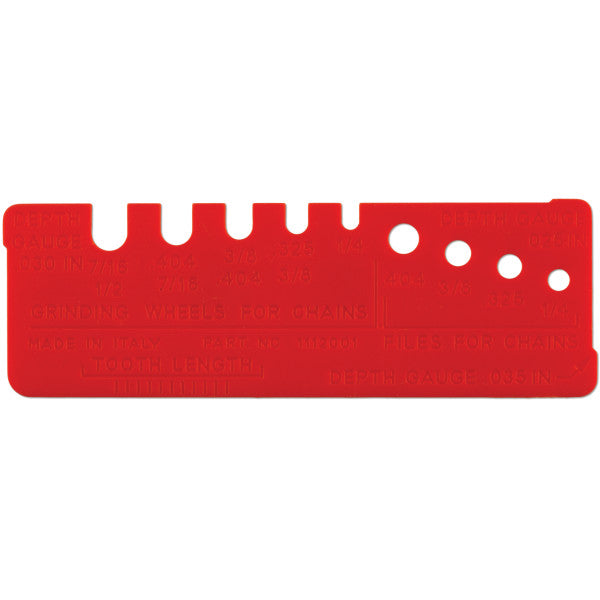 Wheel Dressing Template for all Oregon Chain Grinders (Oregon 35596)