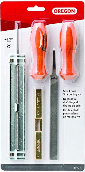 Chainsaw Saw Chain Sharpening Kit, 4.5mm (Oregon 38278)