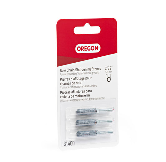 Chainsaw Sharpening Stones, 7/32", 3-Pack
 (Oregon 31400)