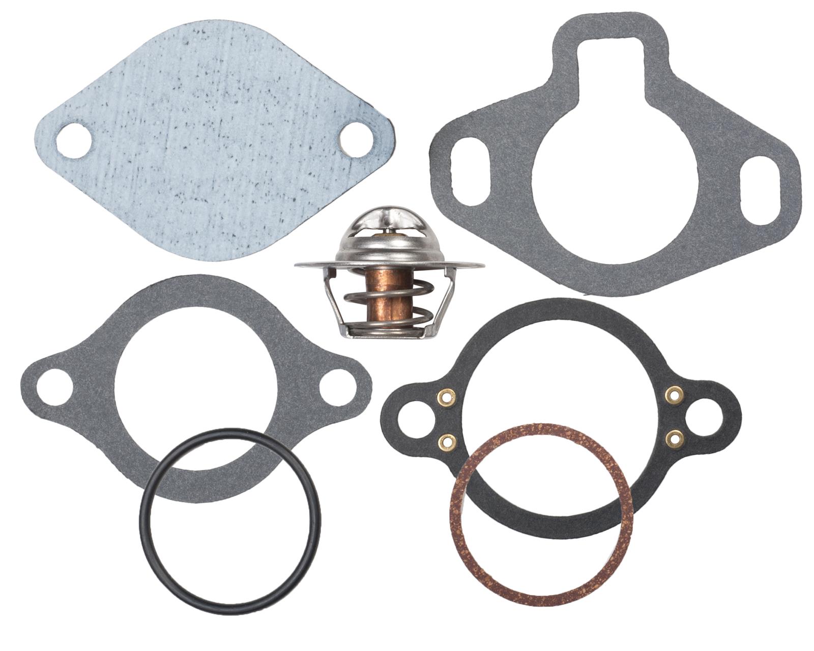 Thermostat Kits, Mercruiser 807252Q5, Thermostat 807252-2, Gaskets, O ...