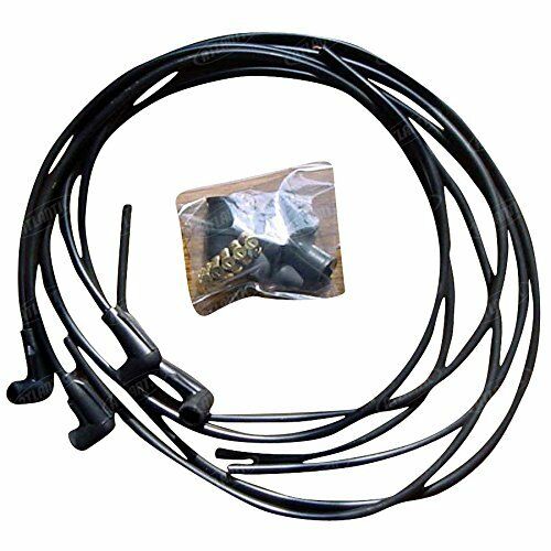 4 Plug 1 Coil Wire Set for Ford/New Holland 9N12259A, CPN12259B Tractors