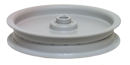 Flat Idler Pulley 4-1/2" OD x 3/8" Bore
