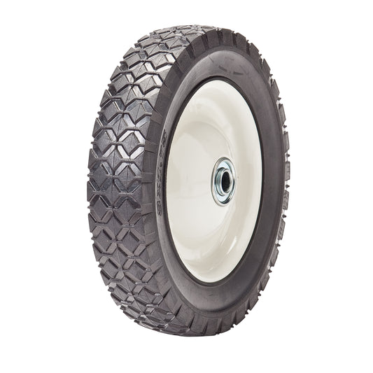 Semi-Pneumatic Diamond Tread Wheel 8" X 1.75"