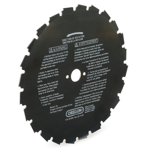 9" EIA Brush Cutter Blade, 20 Teeth