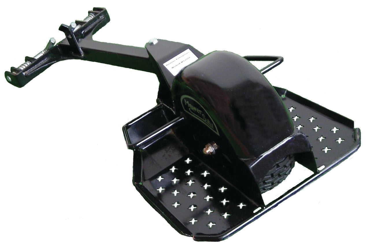 Mower Sulky with one Large Pneumatic Tire