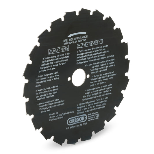 8" EIA Brush Cutter Blade, 22 Teeth