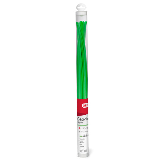 21" Pre-Cut Gatorline Square Green .155" Ga., 24 Pieces