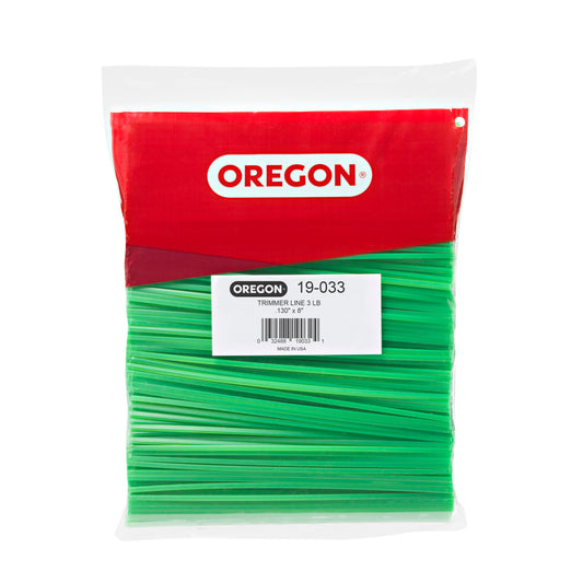 8" Pre-Cut Gatorline Square Green .130" Ga., 3 lbs.