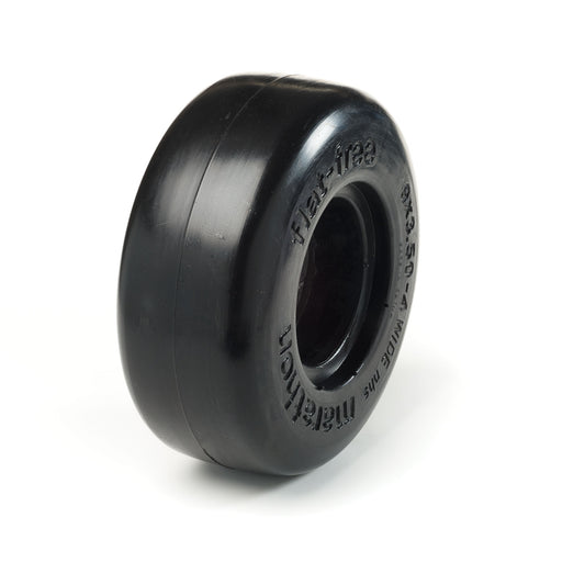 9 x 350-4 Carlisle Smooth Tread Solid Foam Tires