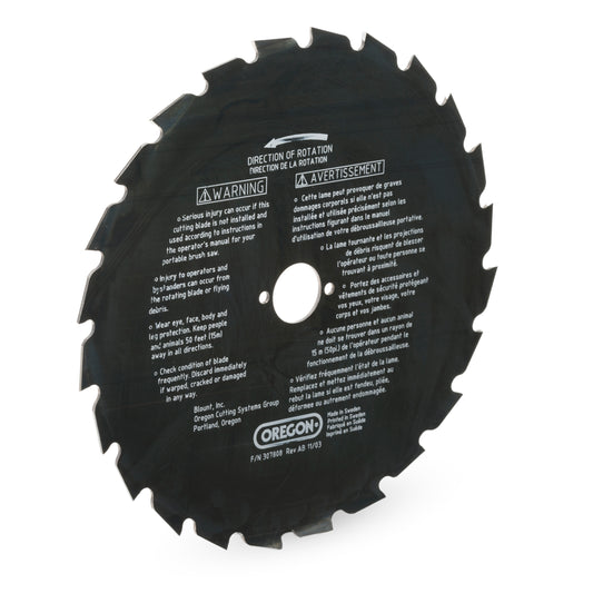 9" MAX I Brush Cutter Blade, 24 Teeth