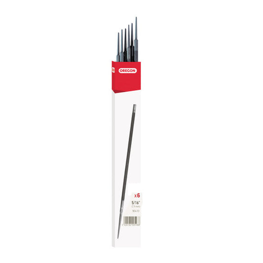 Chainsaw Round Files, 5/16", 6-Pack
 (Oregon 90410)